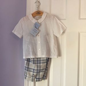 NWT Linen shirt and golf pants